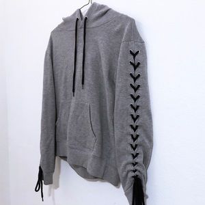 Forever 21 Hoodie Tie-able Sleeves